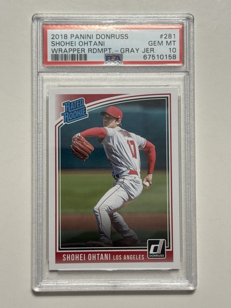 Auction Prices Realized Baseball Cards 2018 PANINI DONRUSS Shohei