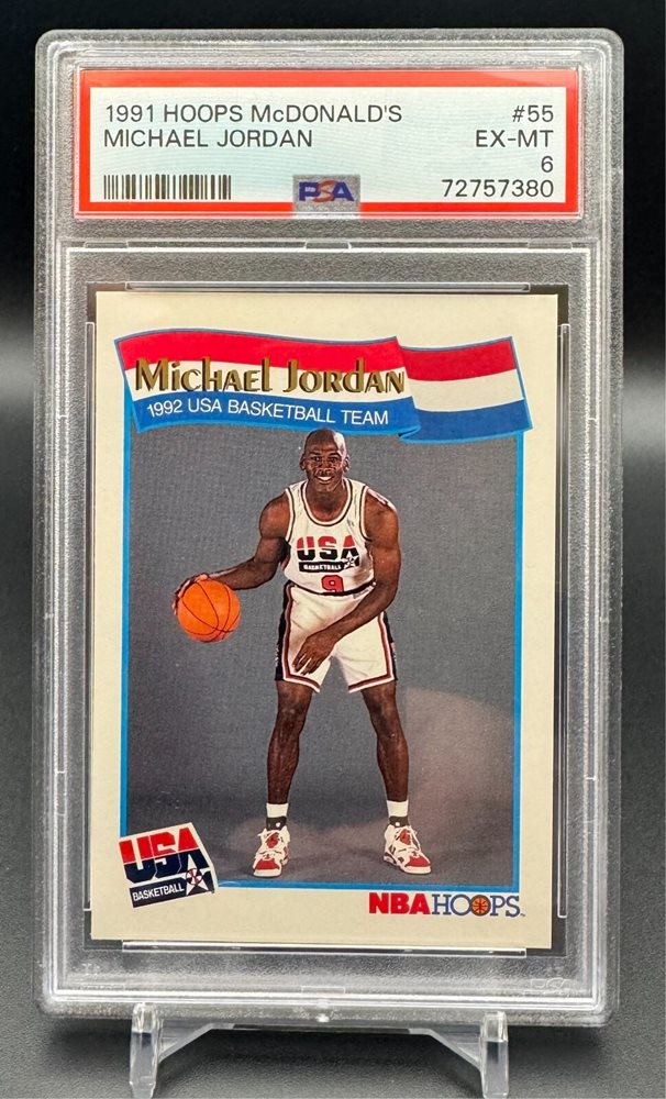 マイケルジョーダン 1991 Hoops USA Team Amazon.com: Michael Jordan Team USA Dream Team 1991 Hoops