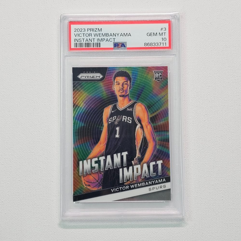 その他 2023 PANINI INSTANT WEMBANYAMA PSA10 2023 Panini Instant Victor Wembanyama RC NBA Draft 1st DN-1