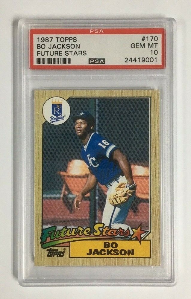 Auction Prices Realized Baseball Cards 1987 Topps BO Jackson Future Stars