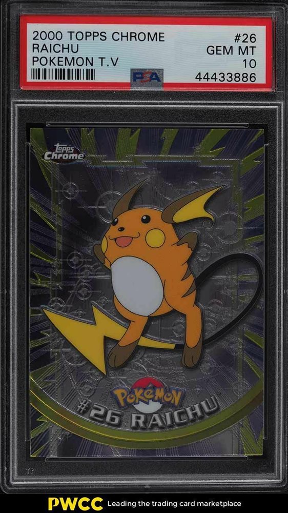 eBay Auction Item 402998067750 Tcg Cards 2000 Topps Chrome Pokemon T. V. eBay Auction Item 402998067750 Tcg Cards 2000 Topps Chrome Pokemon T. V.