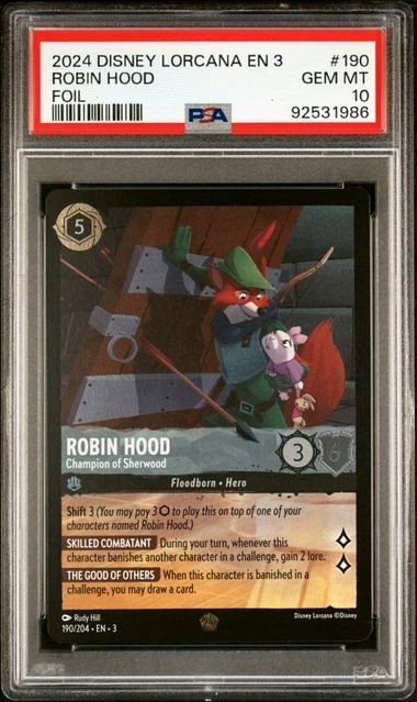 Auction Prices Realized Tcg Cards 2024 DISNEY LORCANA EN 3