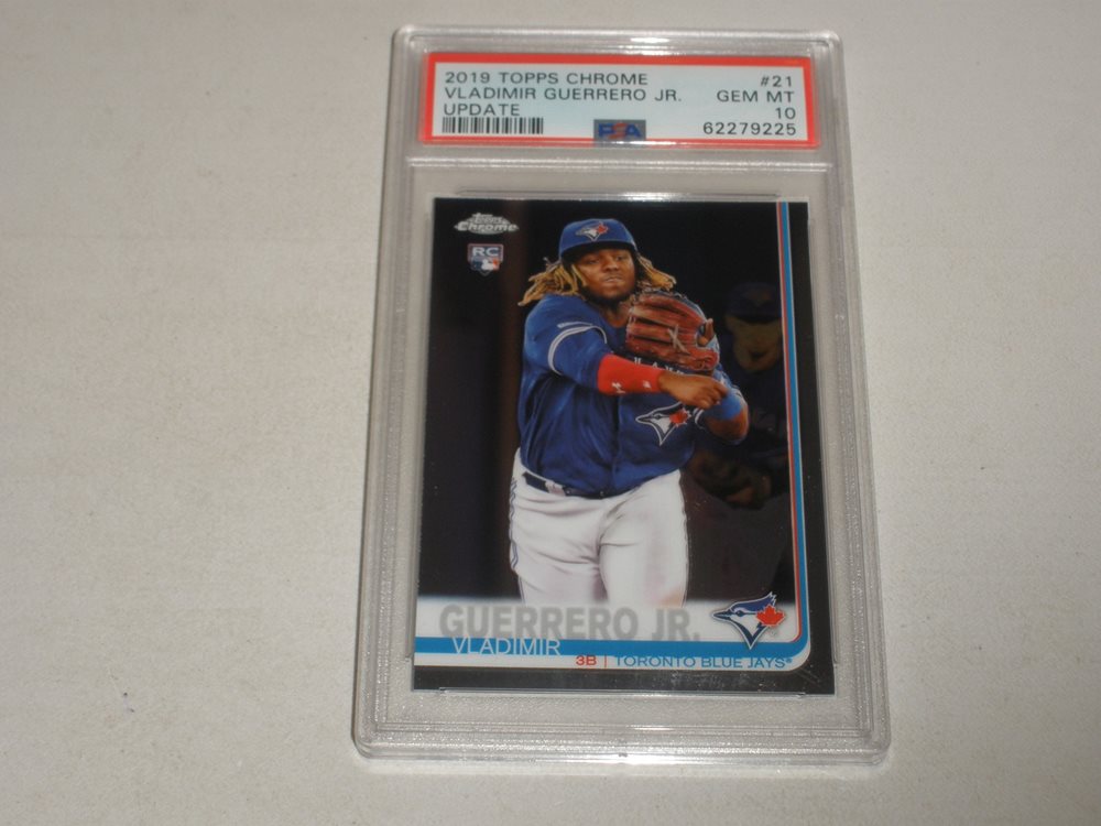 【PSA10】Guerrero Jr. 2019 Topps Chrome RC 2019 Topps Chrome Vladimir Guerrero Jr #201 PSA 10 Gem Mint RC