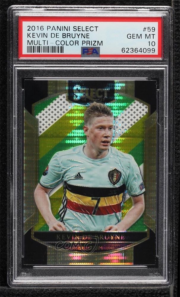 Auction Prices Realized Soccer Cards 2016 PANINI SELECT Kevin De