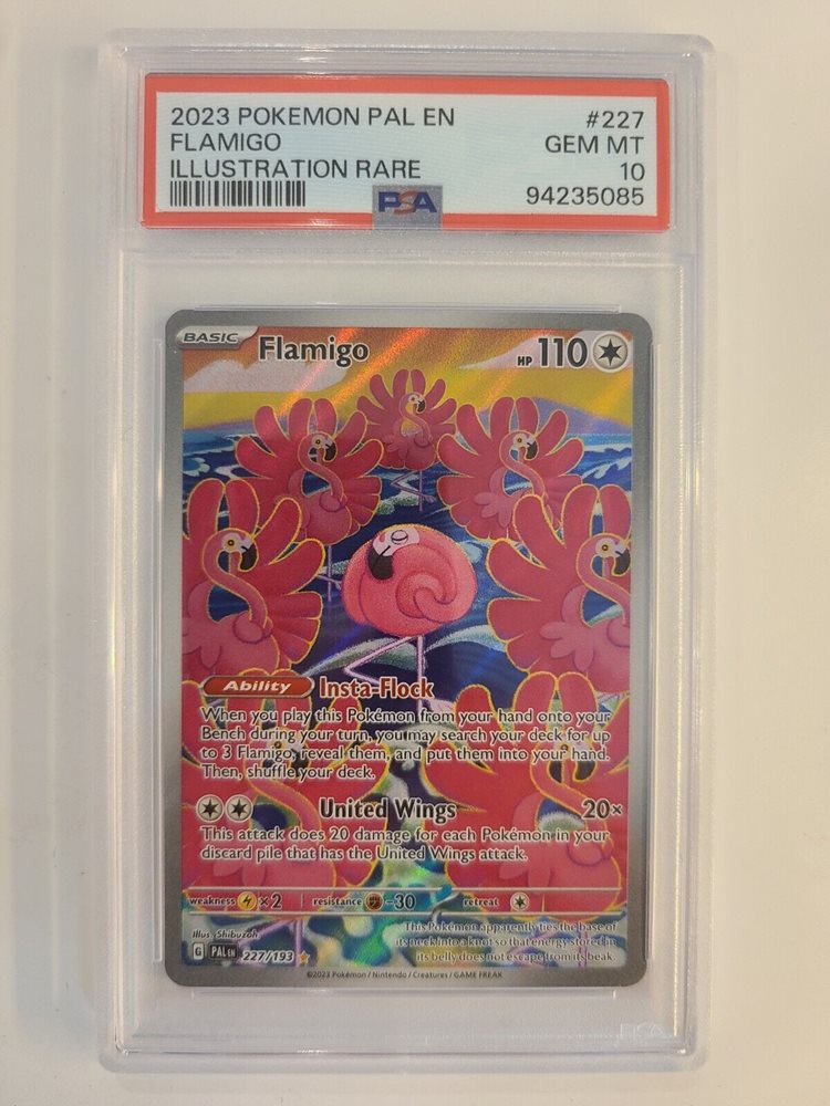 Carta Pokémon Flamigo 227/193 - Paldea Evolved - Illustrazione Rara Alternativa - 2