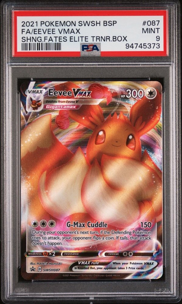 ポケモンカードゲーム EEVEE V/Vmax PSA10 Pokemon Card Game/☆PSA Graded Products]Eevee VMAX 【PSA 10