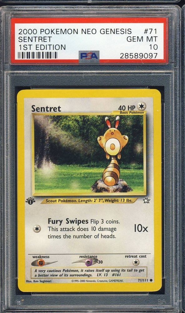 eBay Auction Item 192483255943 Tcg Cards 2000 Pokemon Neo Genesis 1st  Edition