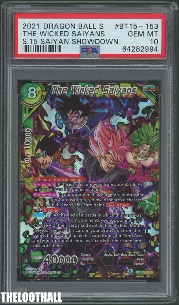 Auction Prices Realized Tcg Cards 2021 DRAGON BALL SUPER