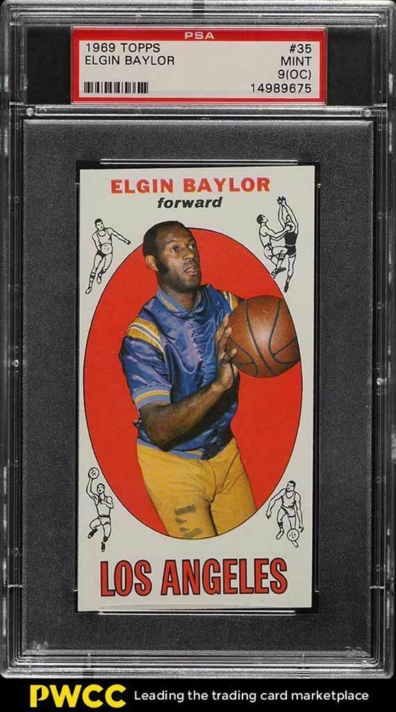 Auction Prices Realized Basketball Cards 1969 Topps Elgin Baylor