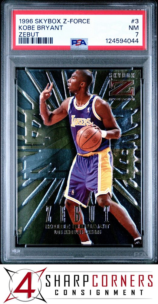 1996 Skybox Z-Force Zebut Kobe #3 RC Skybox Kobe 1996-97 Rookie 