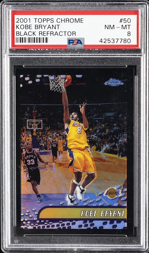 その他 2001 Topps Chrome refractor Kobe Bryant Auction Prices Realized Basketball Cards 2001 TOPPS CHROME
