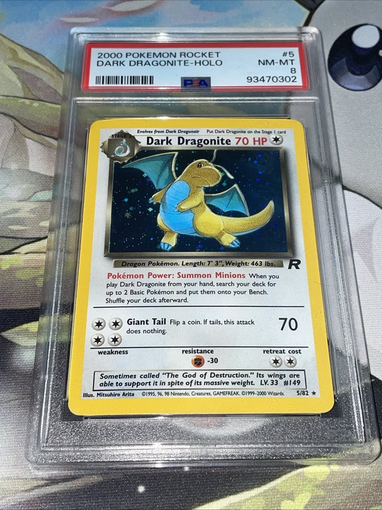 英語版初期 ポケモンカード Dark Dragonite holo Dark Dragonite 5/82