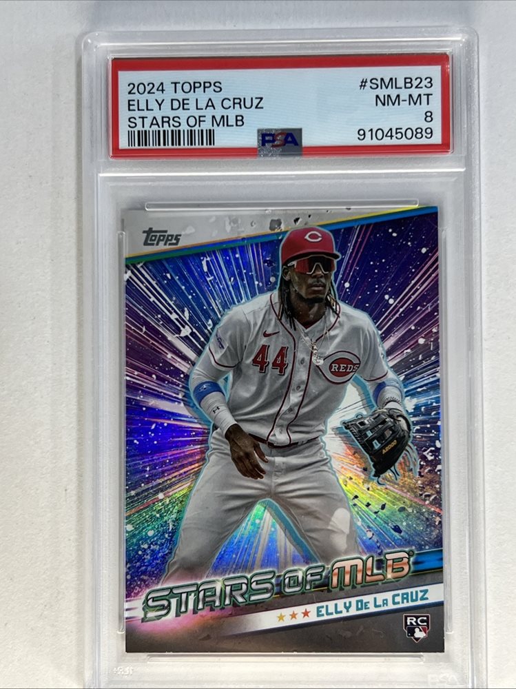 【貴重】_ＰSA9鑑定品_ELLY DE LA CRUZ_直筆オンカードサイン Auction Prices Realized Baseball Cards 2024 TOPPS STARS OF