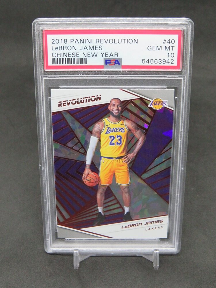 Lebron James #40 Lebron James // 2018 Panini Revolution