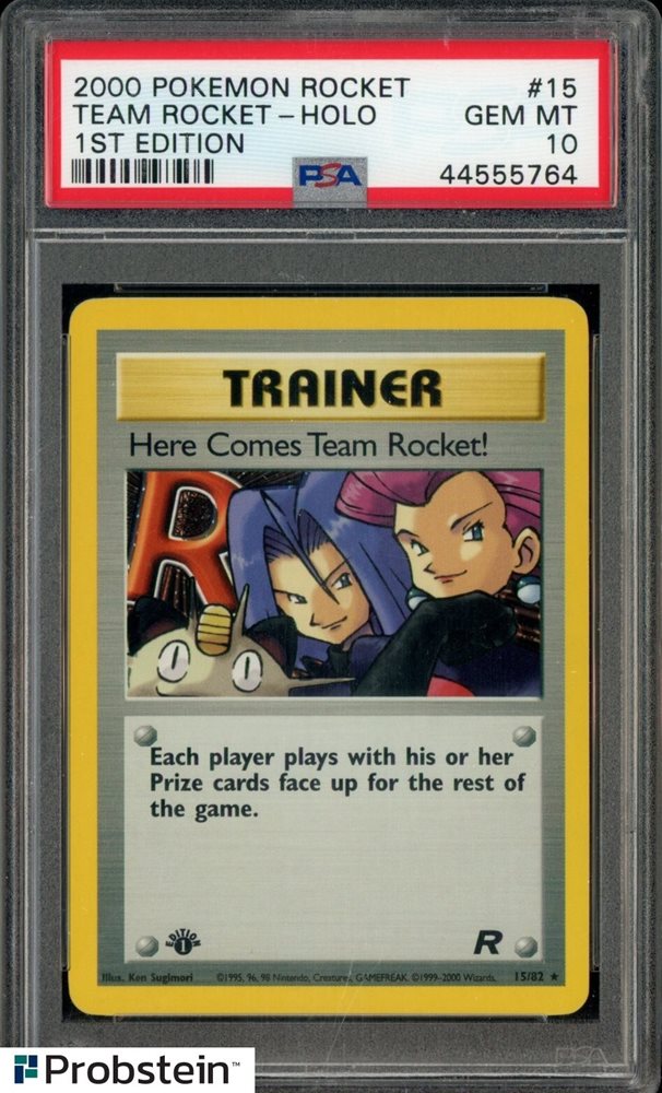 Auction Prices Realized Tcg Cards 2000 POKEMON ROCKET Here
