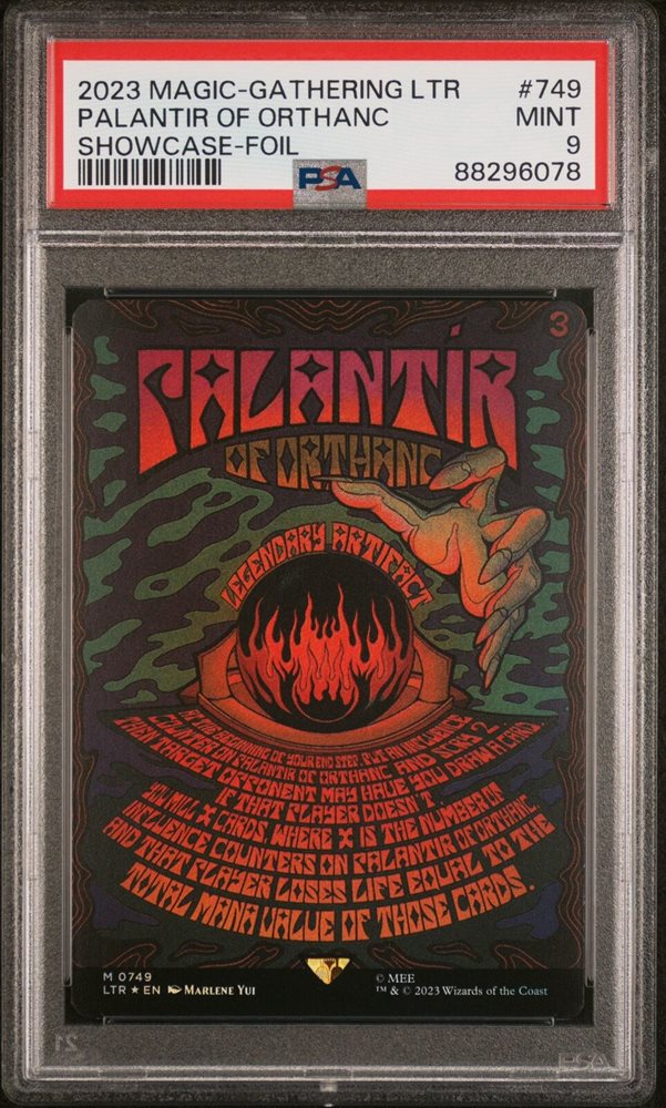 palantir mtg card Palantír of Orthanc [247] [The Lord of the Rings: Tales of Middle-earth]  [Foil] – Face to Face Games main image 1