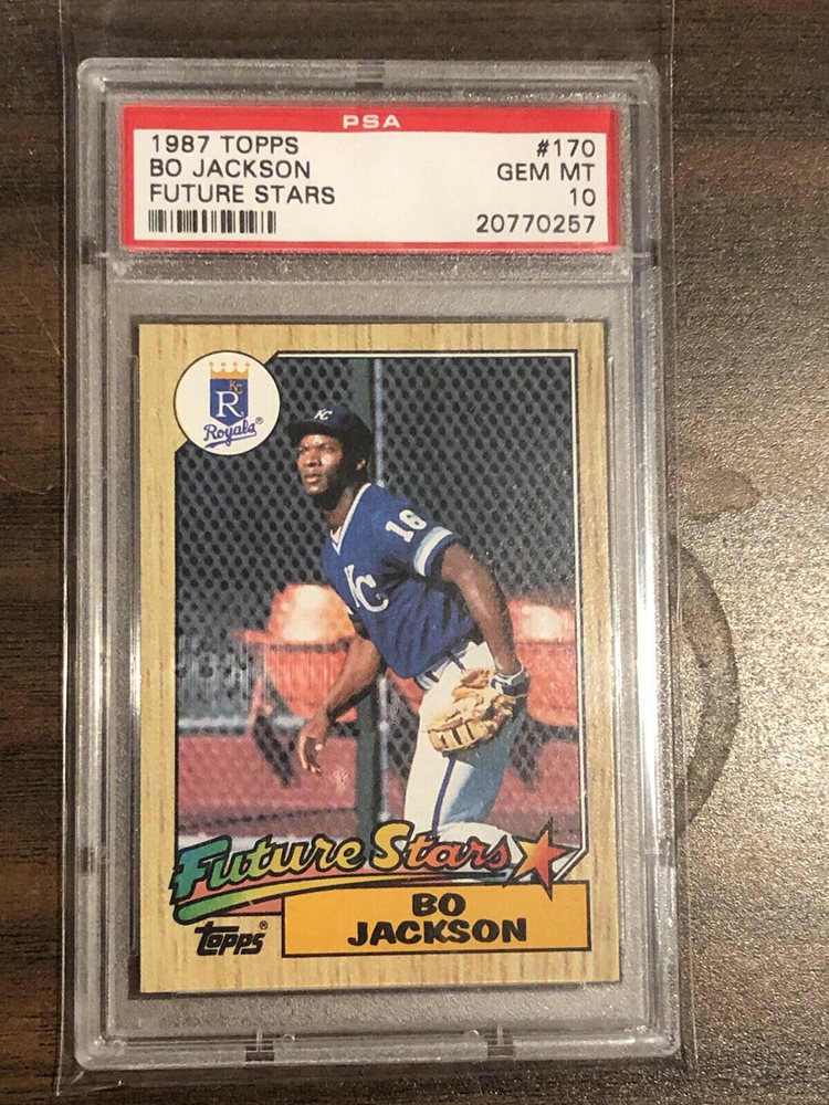 Auction Prices Realized Baseball Cards 1987 Topps Bo Jackson FUTURE STARS