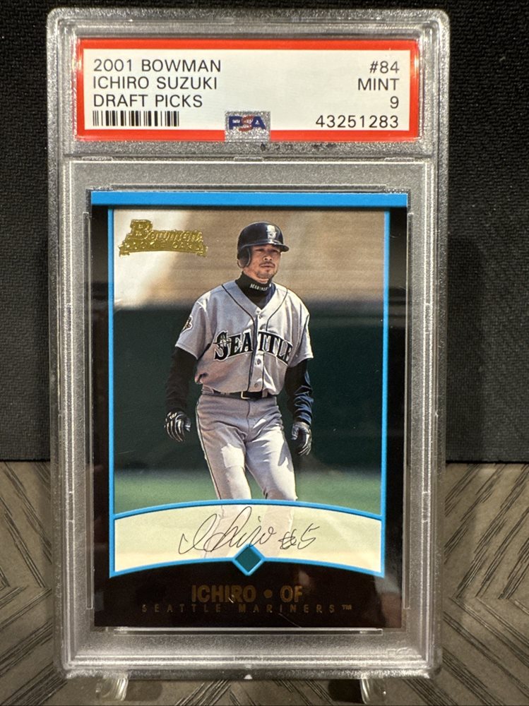 2001 BOWMAN DRAFT ICHIRO PSA 10 RC イチロー Auction Prices Realized Baseball Cards 2001 BOWMAN DRAFT PICKS