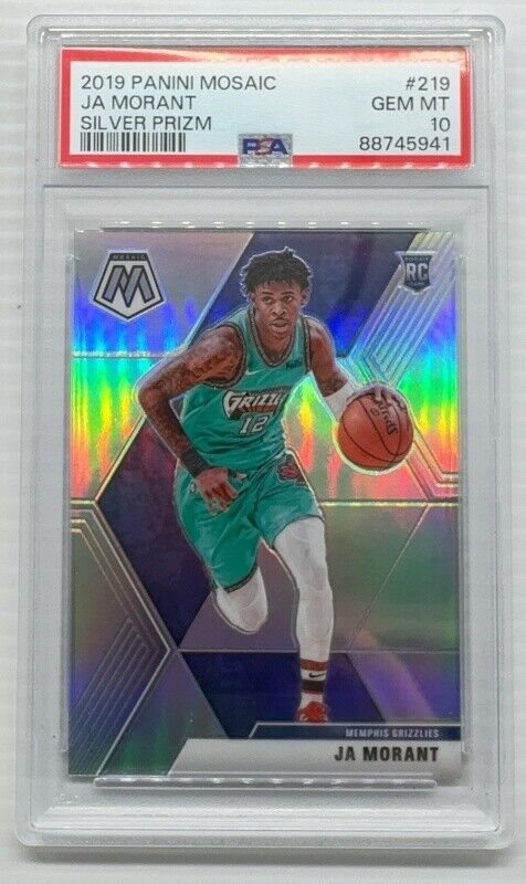 PSA10 2019プリズム ジャモラント ラックオブザロッタリー シルバー PSA 10 JA MORANT 2019-20 PANINI PRIZM #2 LUCK OF THE LOTTERY