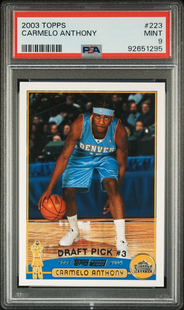 その他 2003 topps Carmelo Anthony rc black /500 Carmelo Anthony 2003 Topps Chrome #113 Black Refractor /500