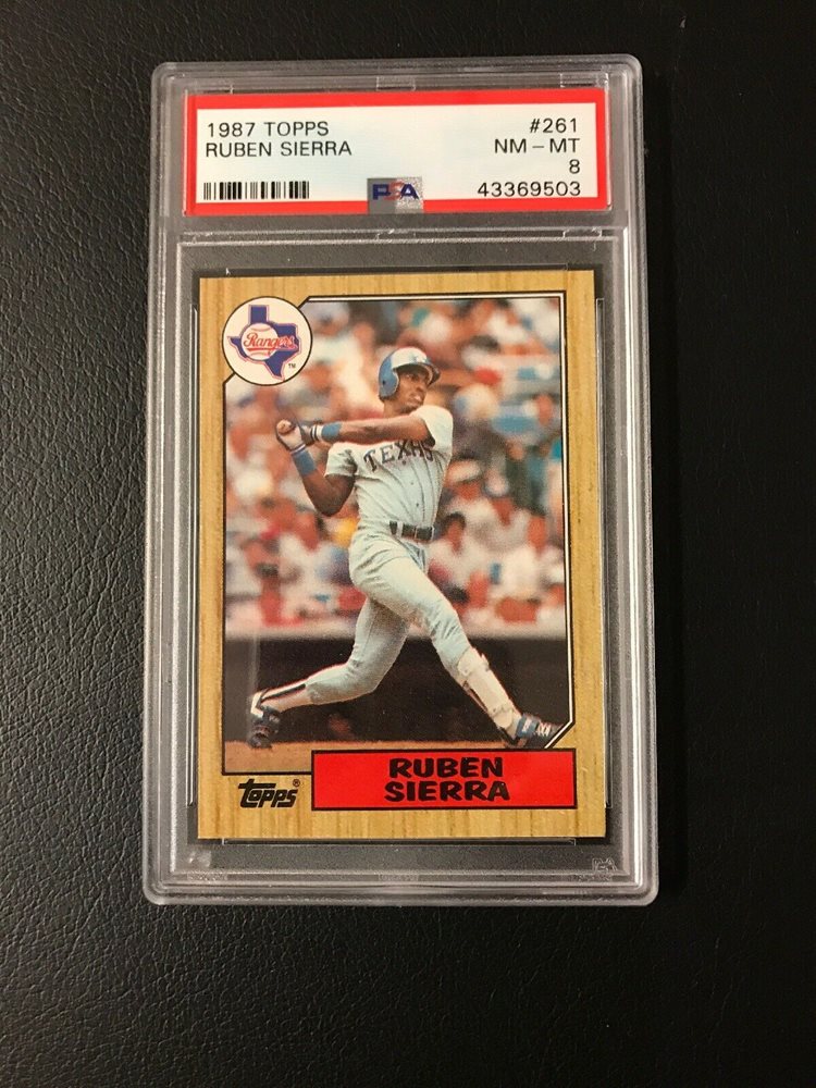 Auction Prices Realized Baseball Cards 1987 Topps Ruben Sierra