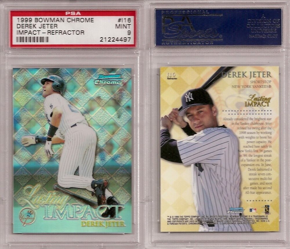 Auction Prices Realized Baseball Cards 1999 BOWMAN CHROME IMPACT