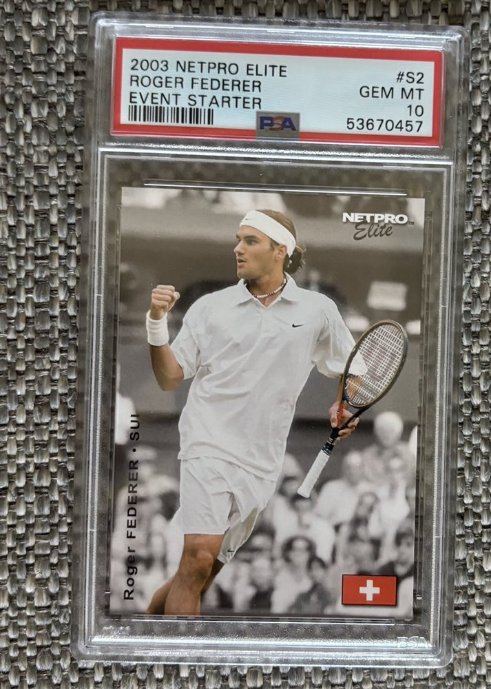 その他 2003 Netpro Elite Roger Federer PSA10 Auction Prices Realized Misc Cards 2003 NETPRO ELITE 2000