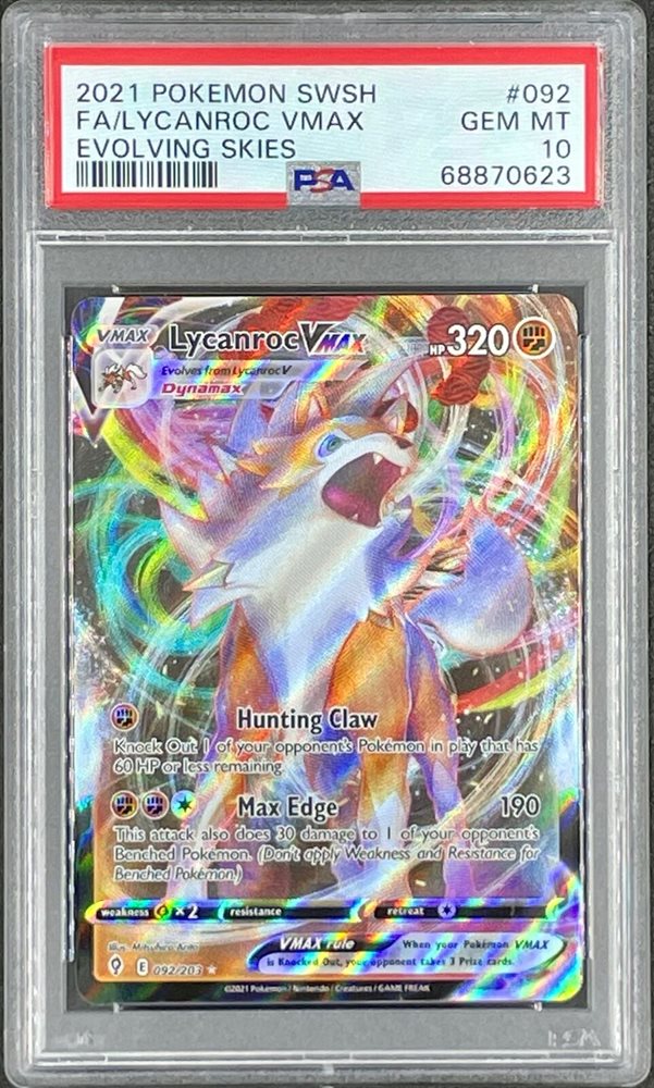 2021 valuable pokemon cards Pokemon 2021 Umbreon VMAX 215/203 Alt Art Secret Evolving Skies GEM MINT  PSA 10 (English Version) Poketcg – PokéTCG main image 1