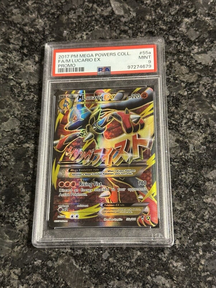 m lucario ex pokemon card Amazon.com: Pokemon - Mega-Lucario-EX (113/111) - XY Furious Fists main image 1