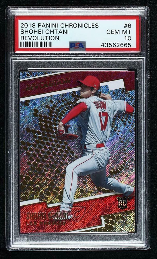 Shohei Ohtani RC 大谷翔平　2018 Panini MLB RC】大谷翔平 2018 PANINI CHRONICLES #30 SHOHEI OHTANI ROOKIE CARD