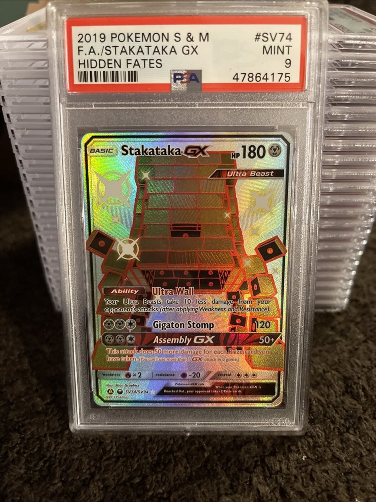 eBay Auction Item 333805241628 Tcg Cards 2019 Pokemon Sun & Moon Hidden  Fates