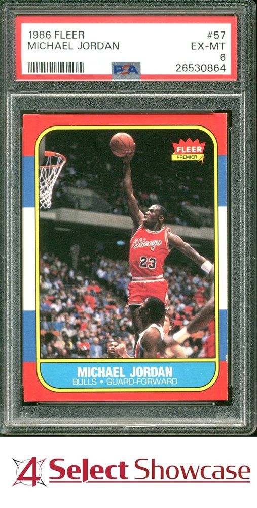 Auction Prices Realized Basketball Cards 1986 FLEER Michael Jordan