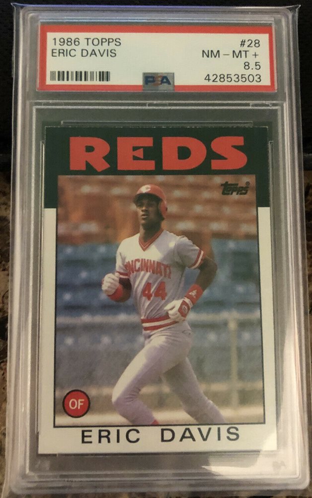 Auction Prices Realized Baseball Cards 1986 Topps Eric Davis