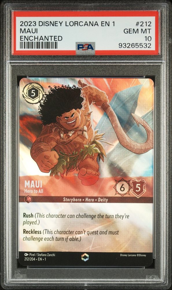 Auction Prices Realized Tcg Cards 2023 DISNEY LORCANA EN 1