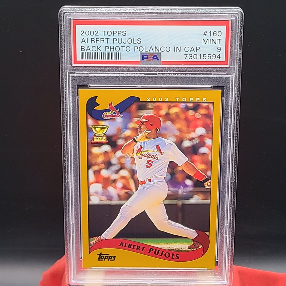 Auction Prices Realized Baseball Cards 2002 TOPPS Albert Pujols, image size:1000x1000