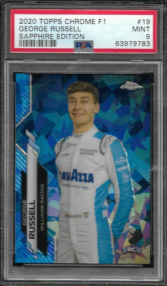 Auction Prices Realized Misc Cards 2020 Topps Chrome Formula 1 Sapphire Edition George Russell Auction Prices Realized Misc Cards 2020 Topps Chrome Formula 1 Sapphire Edition George Russell