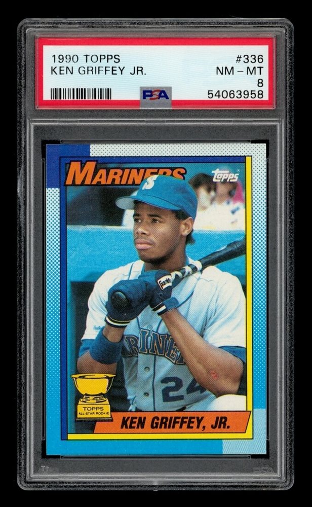 ケン・グリフィー・ジュニア　MLB ベースボールカード　Post 1990年 1990 Upper Deck Baseball Ken Griffey Jr. 2nd Year #156