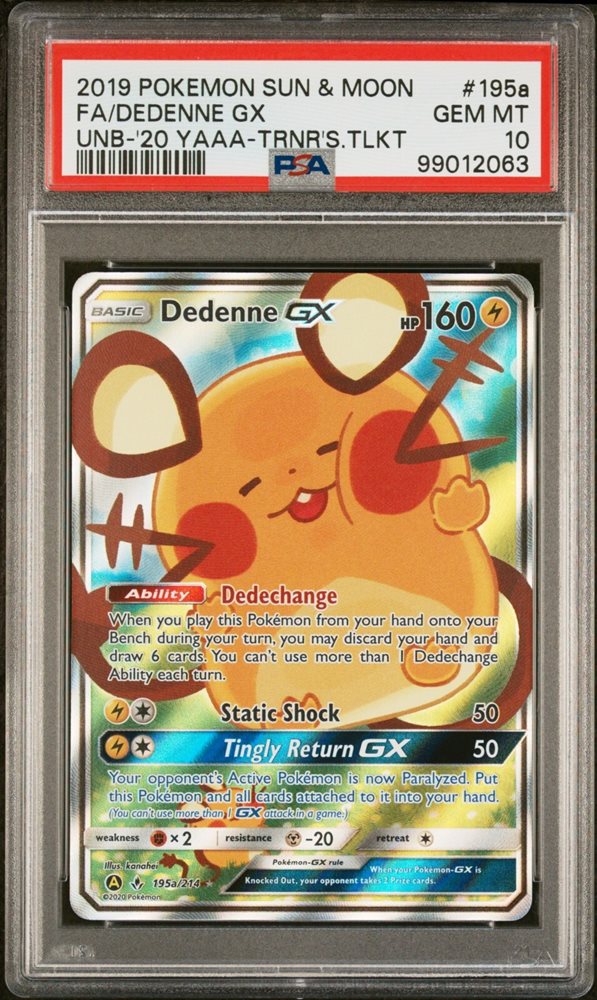 Auction Prices Realized Tcg Cards 2019 POKEMON SUN & MOON UNBROKEN