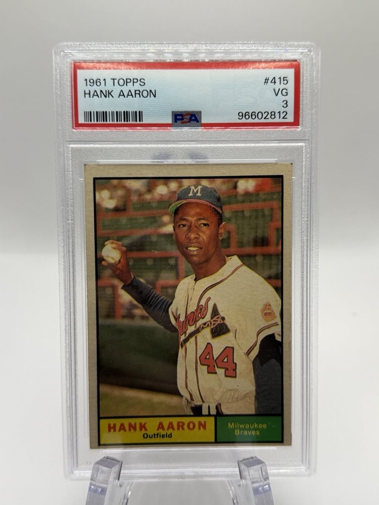 あーちゃ Hank Aaron #415 Prices | 1961 Topps | Baseball Cards
