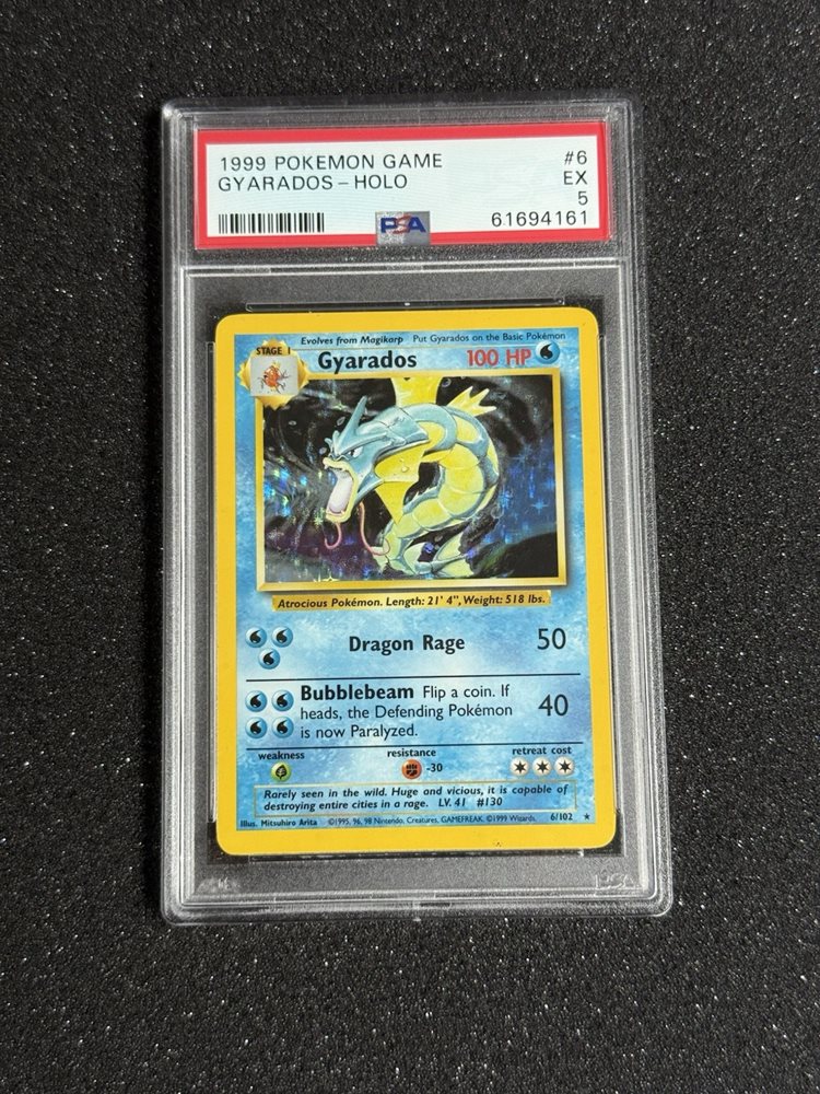ポケモンカード 旧裏 カスミのギャラドス PSA9 ポケカ GYARADOS
