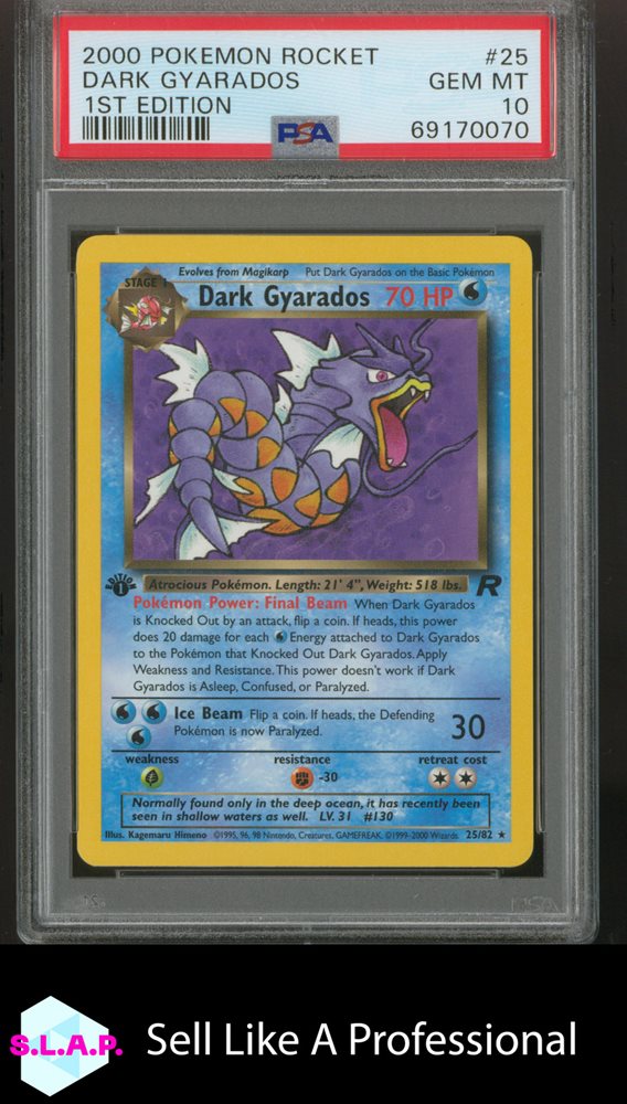 PSA10 旧裏 わるいギャラドス / DARK GYARADOS Dark Gyarados #25 Prices | Pokemon Team Rocket | Pokemon Cards