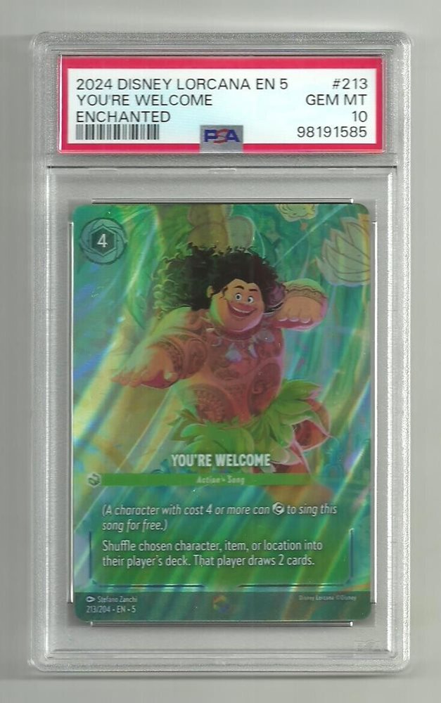 Auction Prices Realized Tcg Cards 2024 DISNEY LORCANA EN 5