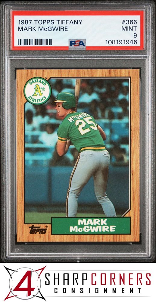 Auction Prices Realized Baseball Cards 1987 TOPPS TIFFANY