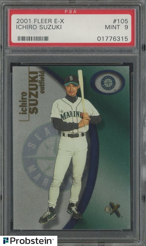 シングルカード MLB - ICHIRO 2001 FLEER LEGACY  Ichiro PSA 9 MLB - ICHIRO 2001 FLEER LEGACY Ichiro PSA 9 の通販 by りっぱ