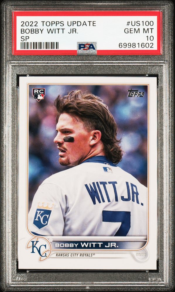 その他 MLB Bobby Witt Jr. PSA10 PSA 10 Bobby Witt Jr. 2022 Topps Series 2 Short Print Rookie