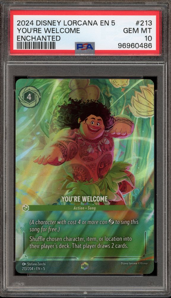 Auction Prices Realized Tcg Cards 2024 DISNEY LORCANA EN 5