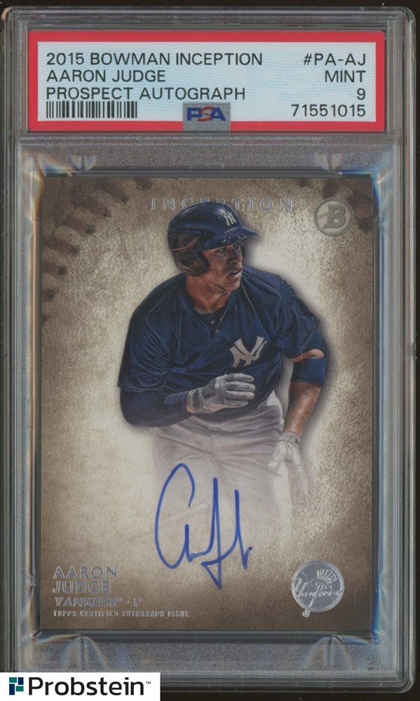 Auction Prices Realized Baseball Cards 2015 BOWMAN INCEPTION