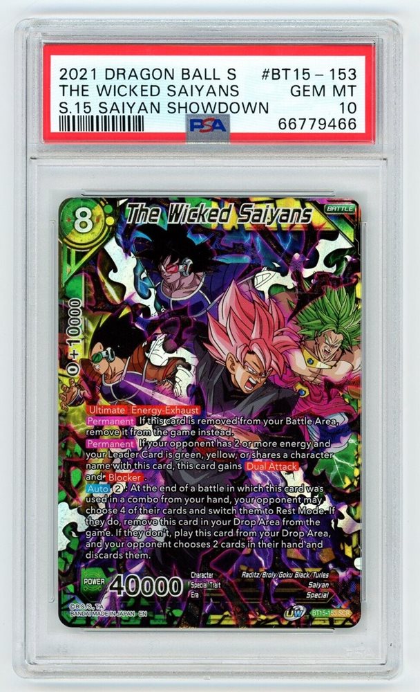 eBay Auction Item 256748770536 Tcg Cards 2021 Dragon Ball Super Card Game  Series 15 Saiyan Showdown