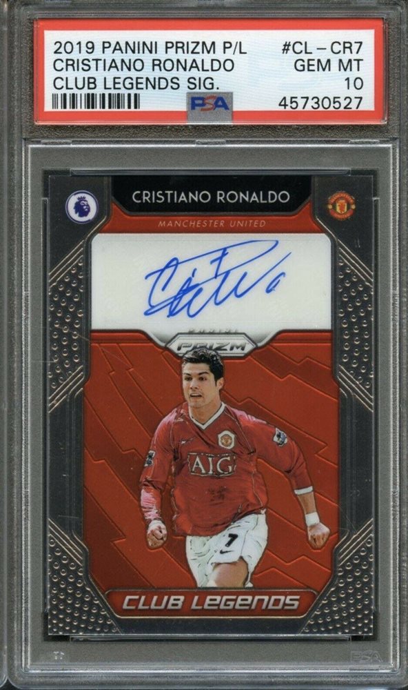 クリスティアーノ ロナウド Panini Prizm PSA 10 クリスティアーノ ロナウド Panini Prizm PSA 10 Cristiano