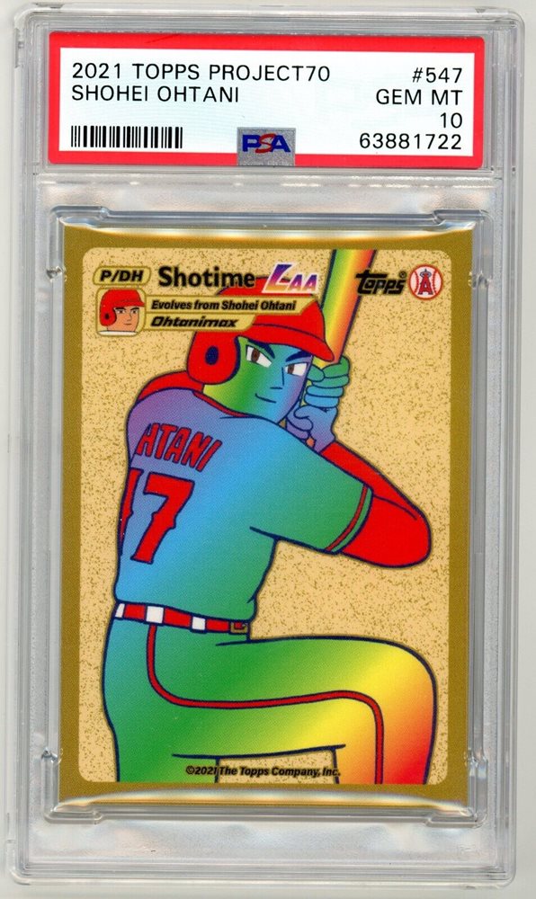 eBay Auction Item 126480140762 Baseball Cards 2021 Topps Project70